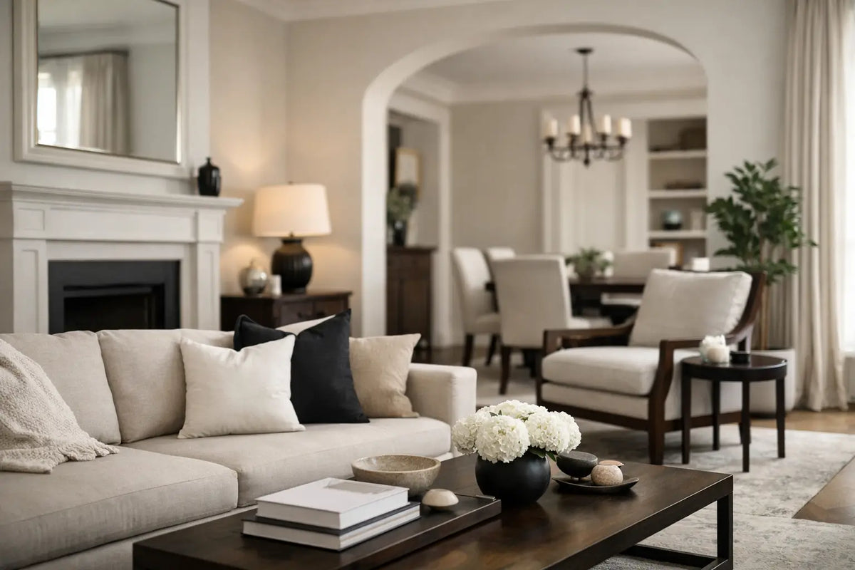 A Modern Classic Home Interiors Guide for Lasting Style