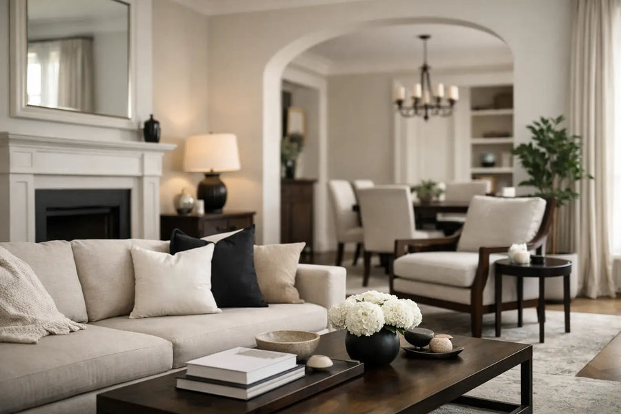 A Modern Classic Home Interiors Guide for Lasting Style