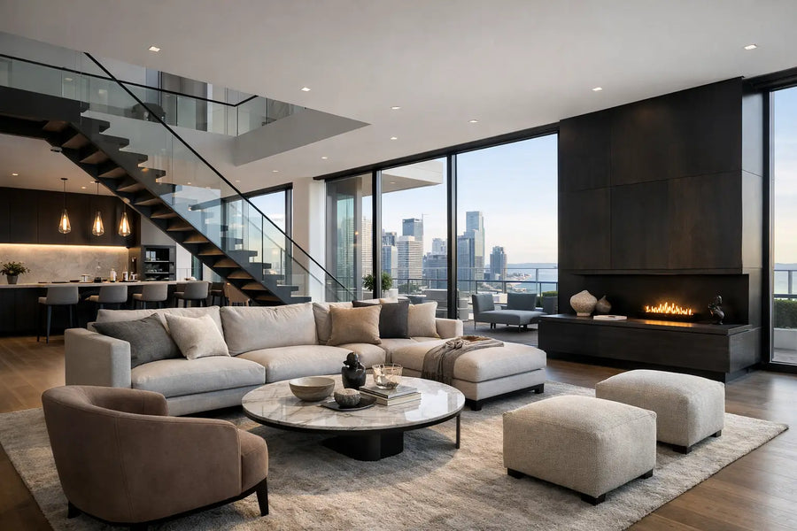 Penthouse Interior Design Case Study in Detail