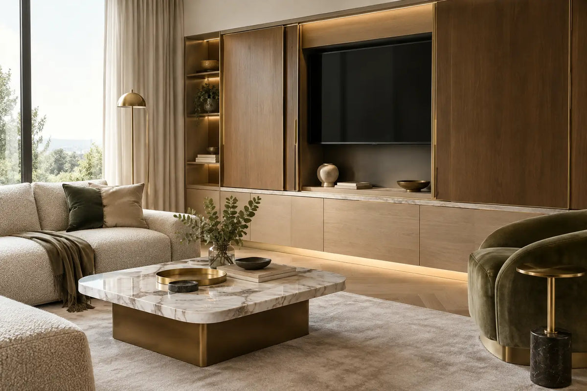 The Art of Concealed Technology Interiors