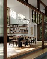 101 Copenhagen Arc Dining Table, L250, H35mm / Coffee Black Oak (view 2)