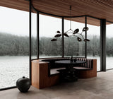 101 Copenhagen Artist Dining Table, Ø120, H35mm / Coffee Black Oak (view 4)