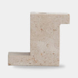 101 Copenhagen Brick Candle Holder, Tall, Limestone