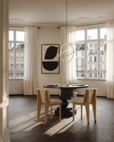 101 Copenhagen Brutus Slim Dining Chair, Natural Oak (view 2)