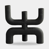 101 Copenhagen Cobra Candle Holder, Black