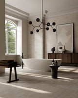 101 Copenhagen Drop Chandelier Globe, Burned Black (5m) (view 3)