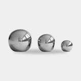 101 Copenhagen Gallery Balls, Set of 3, Chrome