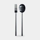 101 Copenhagen Kogei Salad Servers, Black