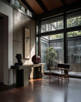 101 Copenhagen Nama Lounge Chair, Classic Brown Oak / Leather Black (view 3)