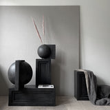 101 Copenhagen Offset Vase, Big, Coffee (view 2)