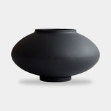 101 Copenhagen Sunao Plant Pot Ellipse, Giant, Black