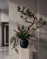 101 Copenhagen Sunao Vase, Medio, Dark Green (view 3)