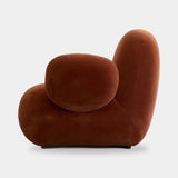 101 Copenhagen Toe Armchair, Flat, Rust (view 9)