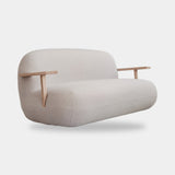 101 Copenhagen Toe Sofa, Natural Oak / Off White (view 5)
