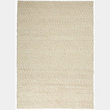 Riverstone Ivory Wool Luxury Rug, available from Touched Interiors UK