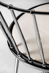 Raggio Spindle Back Luxury Bar Stool, view 2