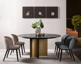 Ombrina Stitched Back Luxury Dining Chair, view 6