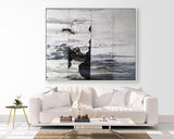 Fente Blanche Canvas Artwork