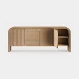 Dolmen Brenton Sideboard in natural oak, fourth view