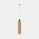 Mezzo Collection Bullet Ceiling Lamp, gold plated brass and glass, available from Touched Interiors UK