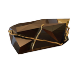 Luar Luxury Polished Brass & Brown Lacquered Sibeboard