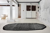 Serge Lesage Cocoon 2 Black & White Rug in black & white, room view