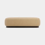 Domkapa Claire Bench, large in Provence Honey with Tabac Ash legs, medium in Avalon Cappuccino with Stone Ash legs