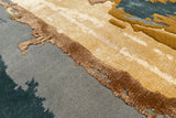 Serge Lesage Eclat Golden Rug in golden, detail