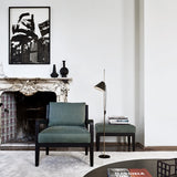 Meridiani Forrest Ottoman, view 5