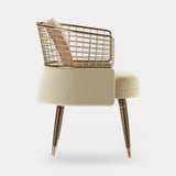 Mezzo Collection Frida Dining Chair, view 3