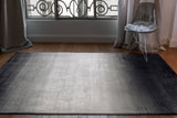 Serge Lesage Greenpoint Grey Rug in grey Tencel, room view