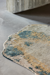 Serge Lesage Ground Iron Oxide Rug in iron oxide, detail