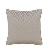 Hudson Geometric Velvet Cushion