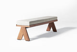 Meridiani Joi Open Air Bench, view 2