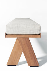 Meridiani Joi Open Air Bench, view 3