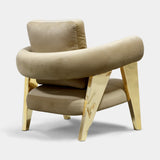 Boca do Lobo Ethereal Armchair, angled view