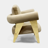 Boca do Lobo Ethereal Armchair, profile view