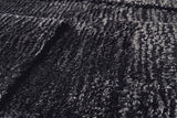 Serge Lesage Point of View Black Moon Rug in black moon, detail
