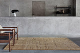Serge Lesage Point of View Beige Rug in beige, room view
