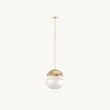 Mezzo Collection Stella Ceiling Lamp, gold plated brass and glass, available from Touched Interiors UK
