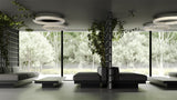 United Alabaster Halo Pipe Pendant Light, view 2