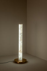 United Alabaster Roller Floor Lamp, view 3