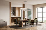 United Alabaster Halo Pendant Light, view 6