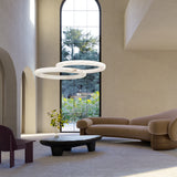 United Alabaster Halo Pendant Light, view 3