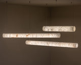 United Alabaster Tube Pendant Light, view 3