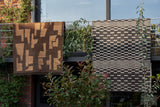 Serge Lesage Vibration 1 Walnut Rug in walnut, room view