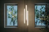 United Alabaster Triangular Tube Pendant Light, view 2