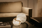 United Alabaster Wireless Moon Table Lamp, view 2