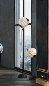 United Alabaster Reflex Floor and Table Lamp, view 2