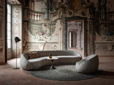 Albenga Curved Tube Luxury Armchair in a room setting